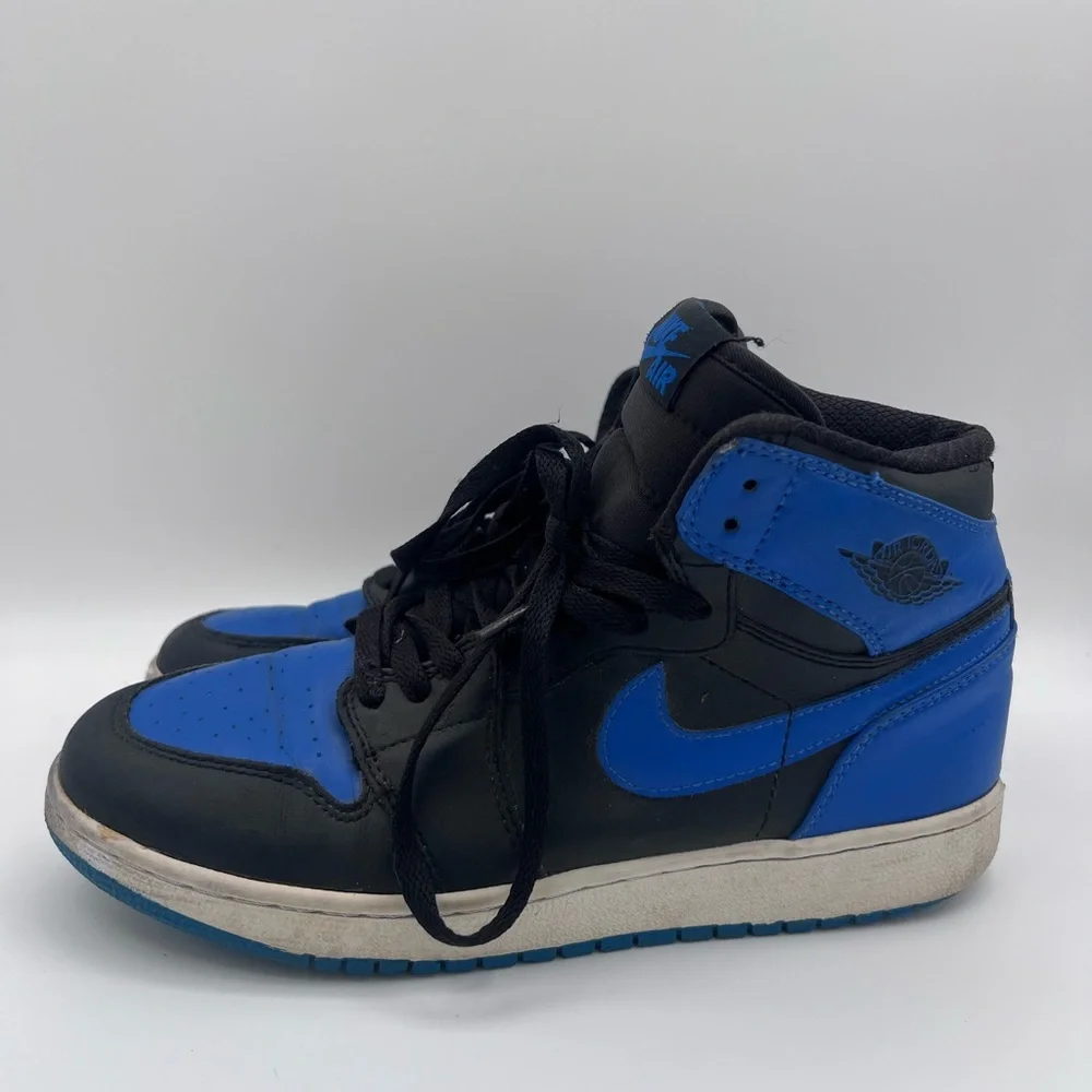 Nike Air Jordan 1 Retro High OG‎ GS 'Royal' 2013  575441-080  Youth Size 6Y